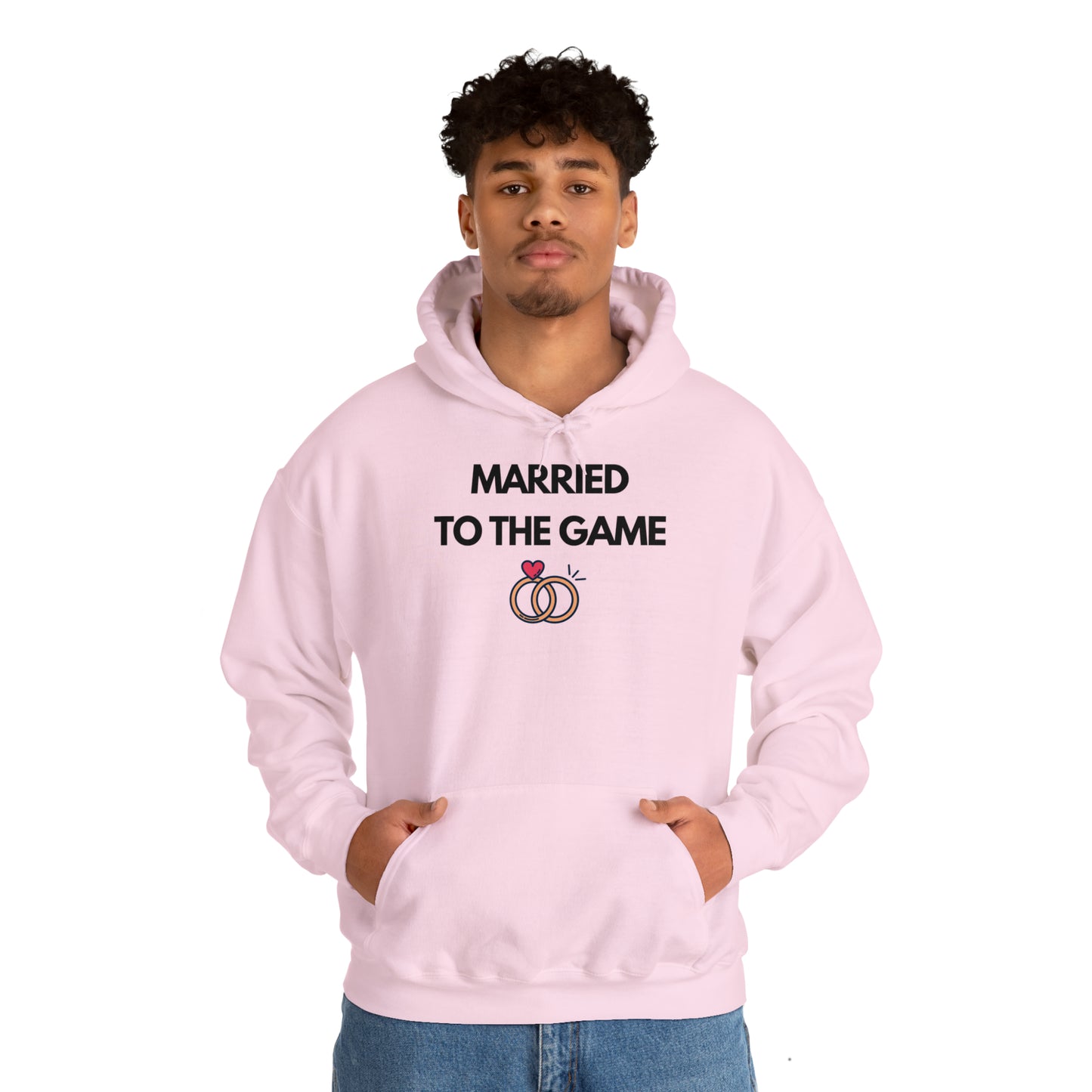 Married To The Game Hoodie - Unisex Heavy Blend™ Hooded Sweatshirt