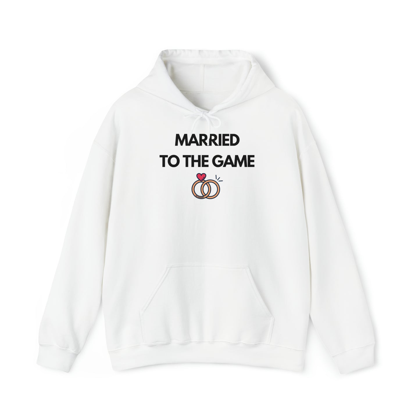 Married To The Game Hoodie - Unisex Heavy Blend™ Hooded Sweatshirt