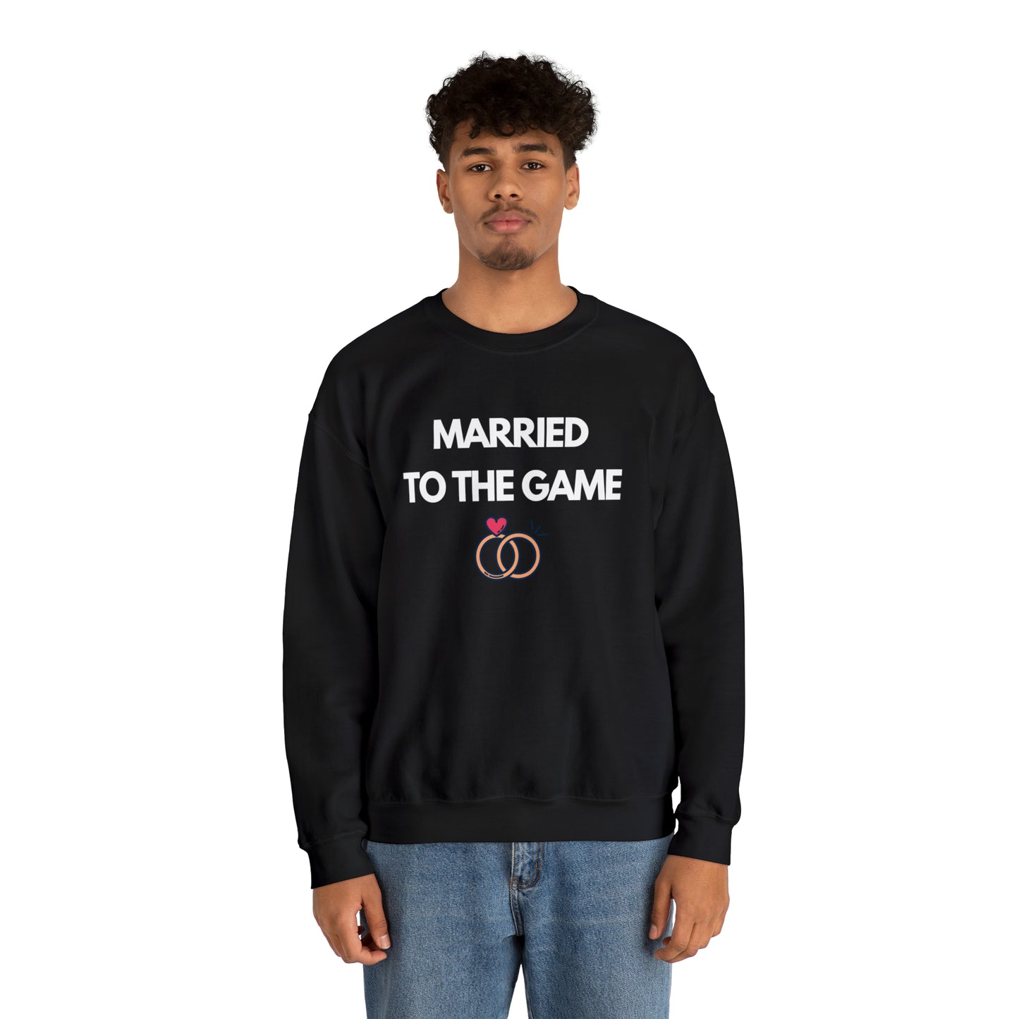 Married To The Game - Unisex Heavy Blend™ Crewneck Sweatshirt