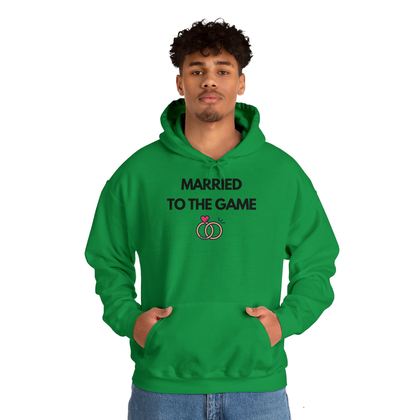 Married To The Game Hoodie - Unisex Heavy Blend™ Hooded Sweatshirt