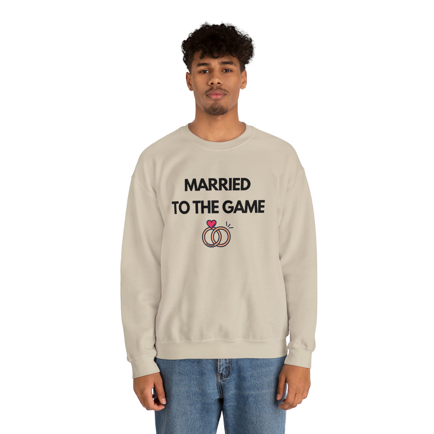 Married To The Game - Unisex Heavy Blend™ Crewneck Sweatshirt