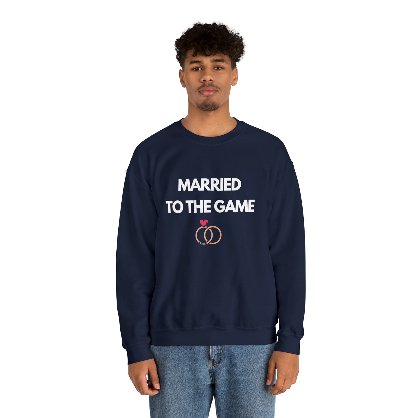 Married To The Game - Unisex Heavy Blend™ Crewneck Sweatshirt