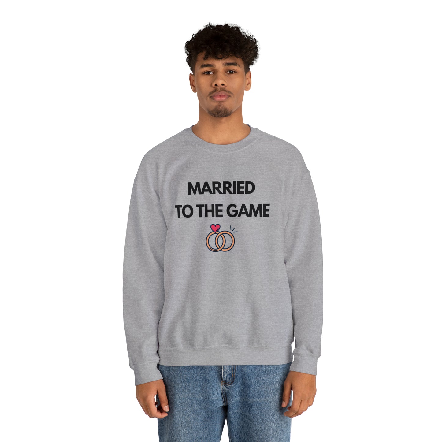 Married To The Game - Unisex Heavy Blend™ Crewneck Sweatshirt