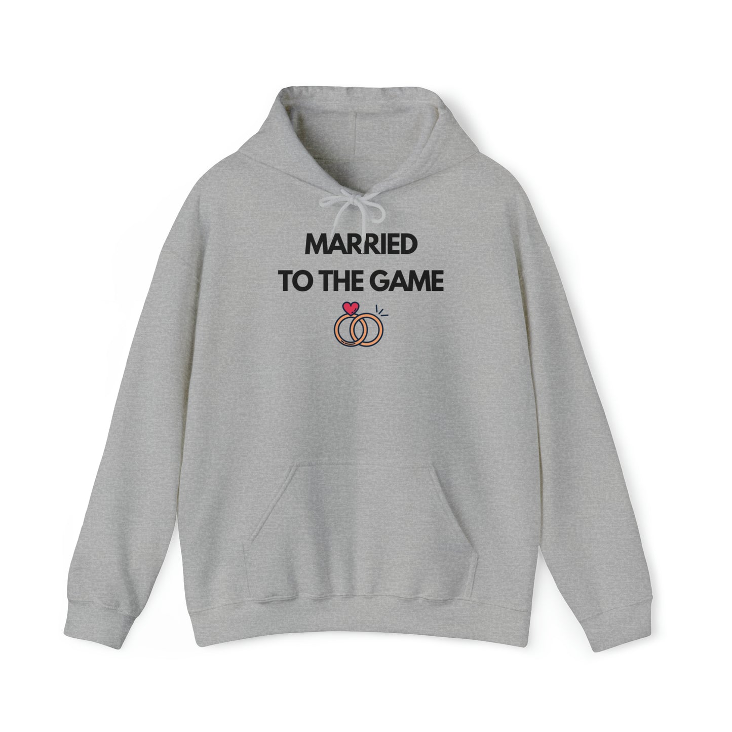 Married To The Game Hoodie - Unisex Heavy Blend™ Hooded Sweatshirt