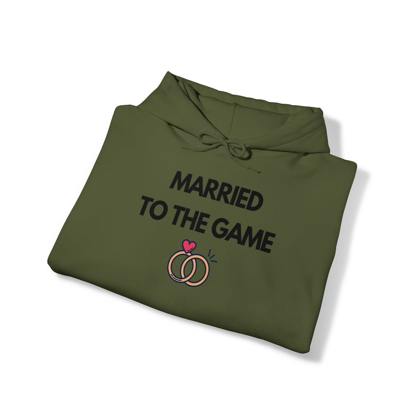 Married To The Game Hoodie - Unisex Heavy Blend™ Hooded Sweatshirt