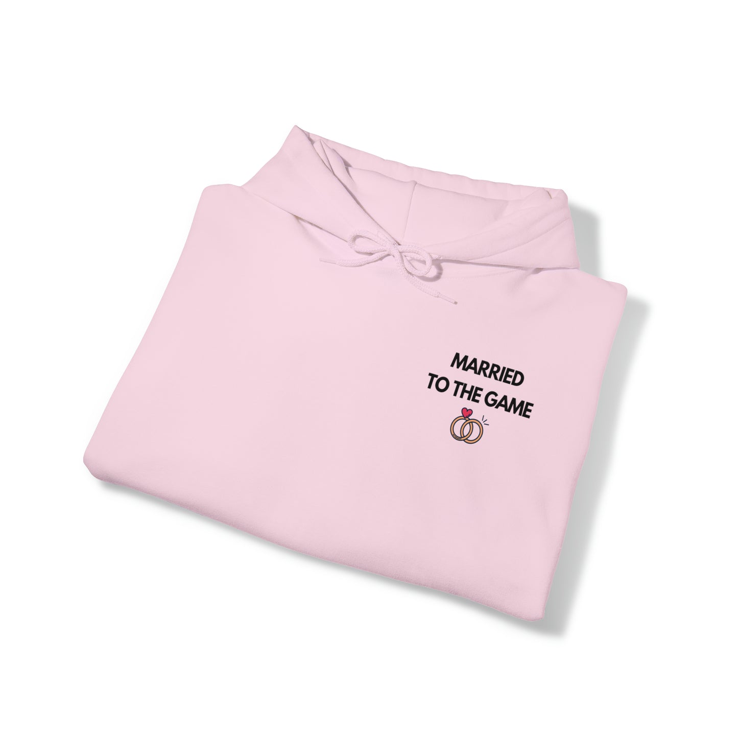 Married To The Game Small Logo Hoodie - Unisex Heavy Blend™ Hooded Sweatshirt