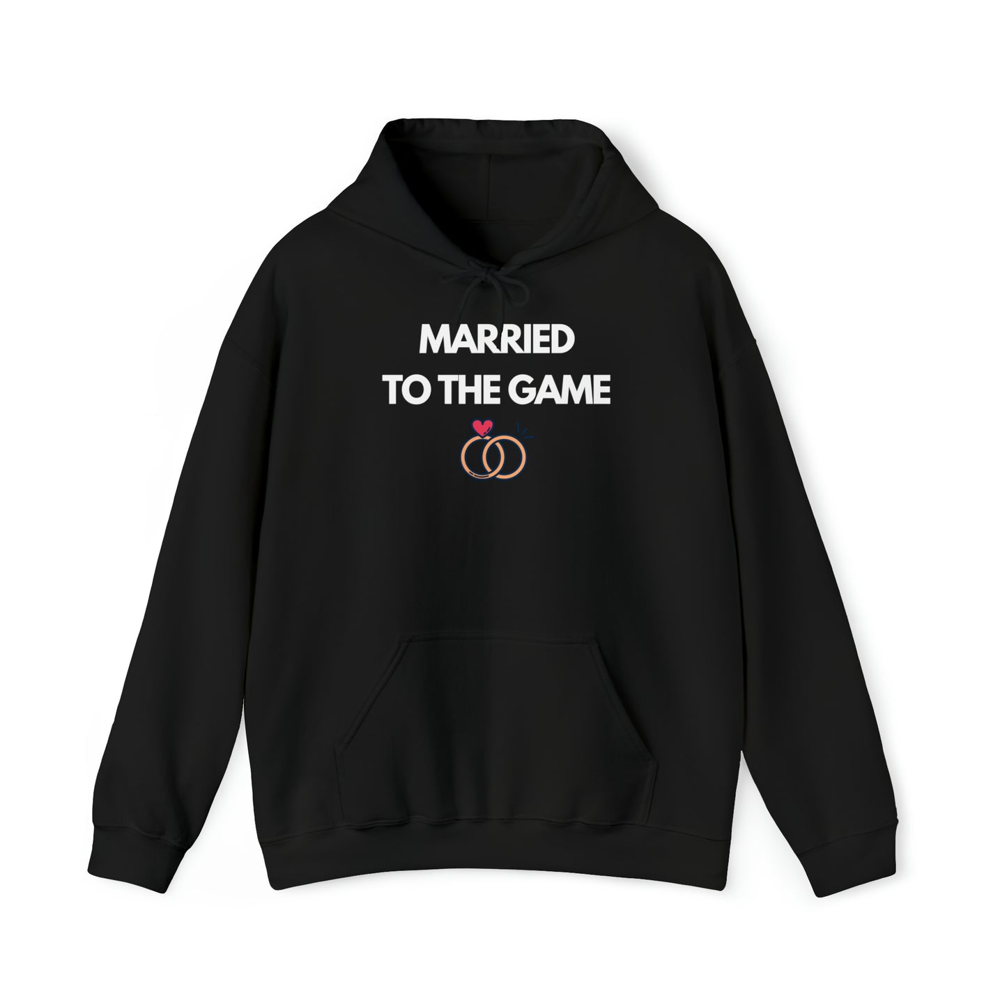 Married To The Game Hoodie - Unisex Heavy Blend™ Hooded Sweatshirt