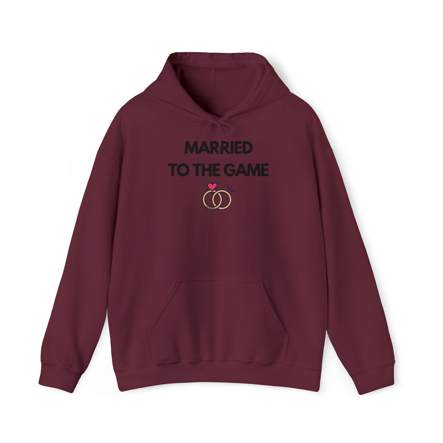 Married To The Game Hoodie - Unisex Heavy Blend™ Hooded Sweatshirt