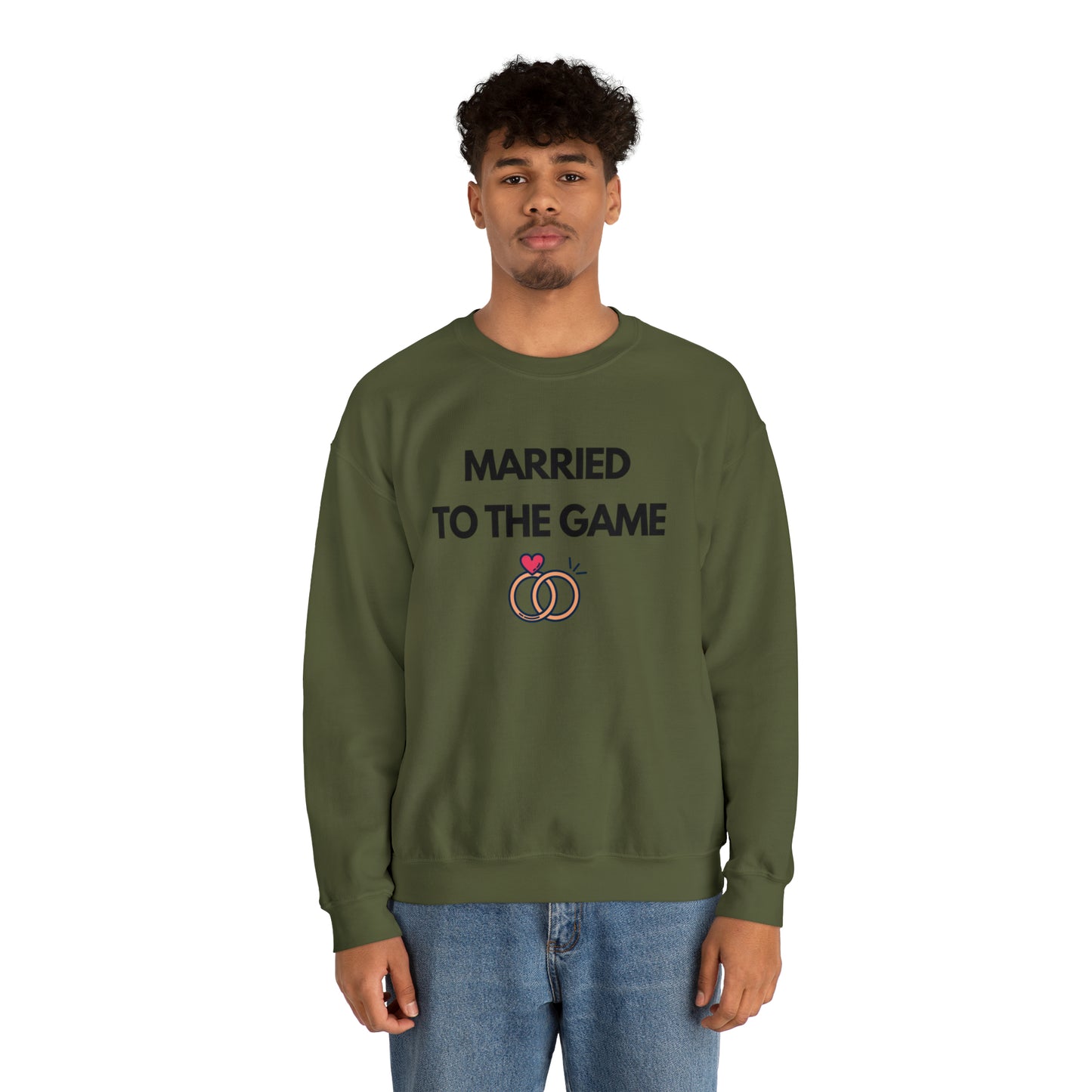 Married To The Game - Unisex Heavy Blend™ Crewneck Sweatshirt