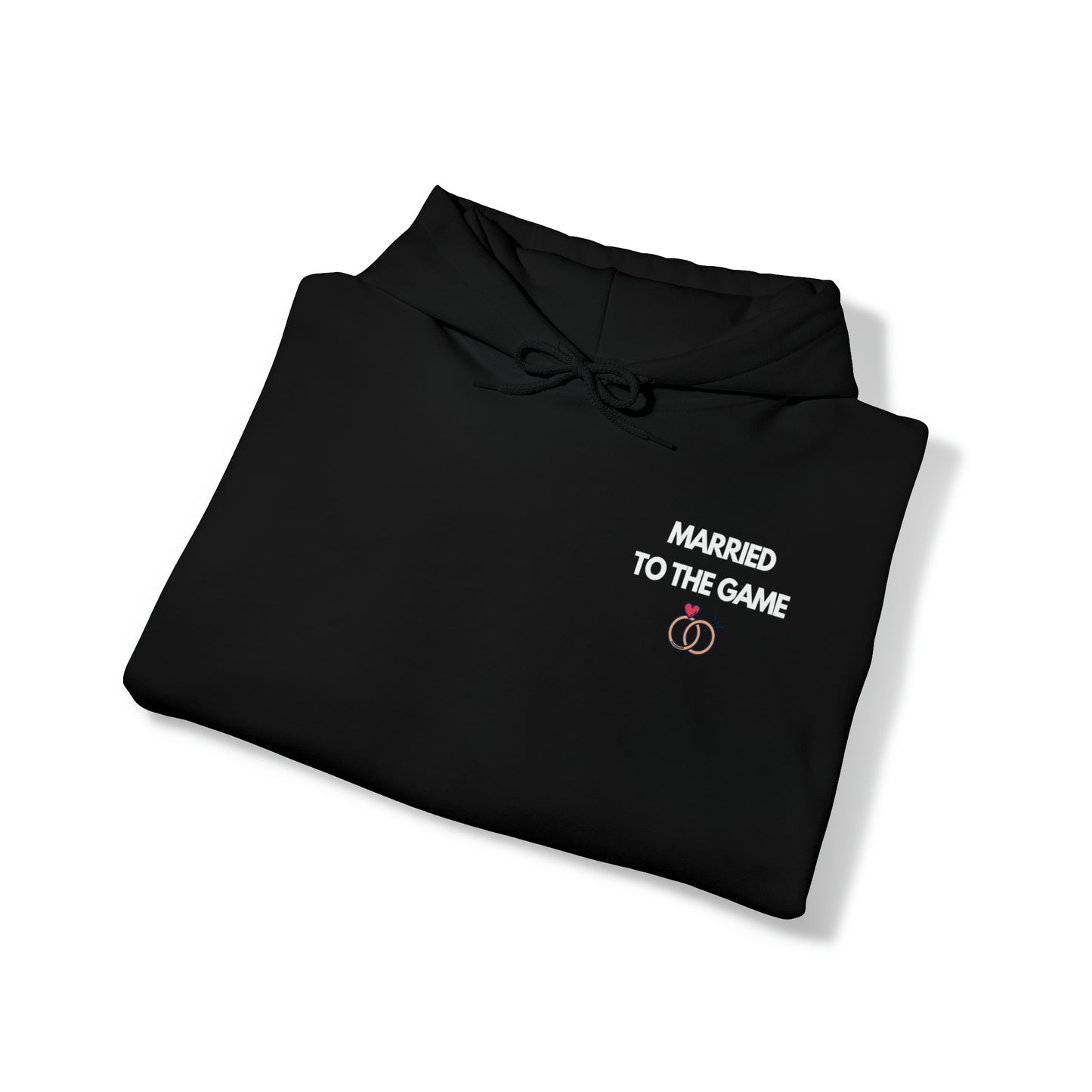 Married To The Game Small Logo Hoodie - Unisex Heavy Blend™ Hooded Sweatshirt