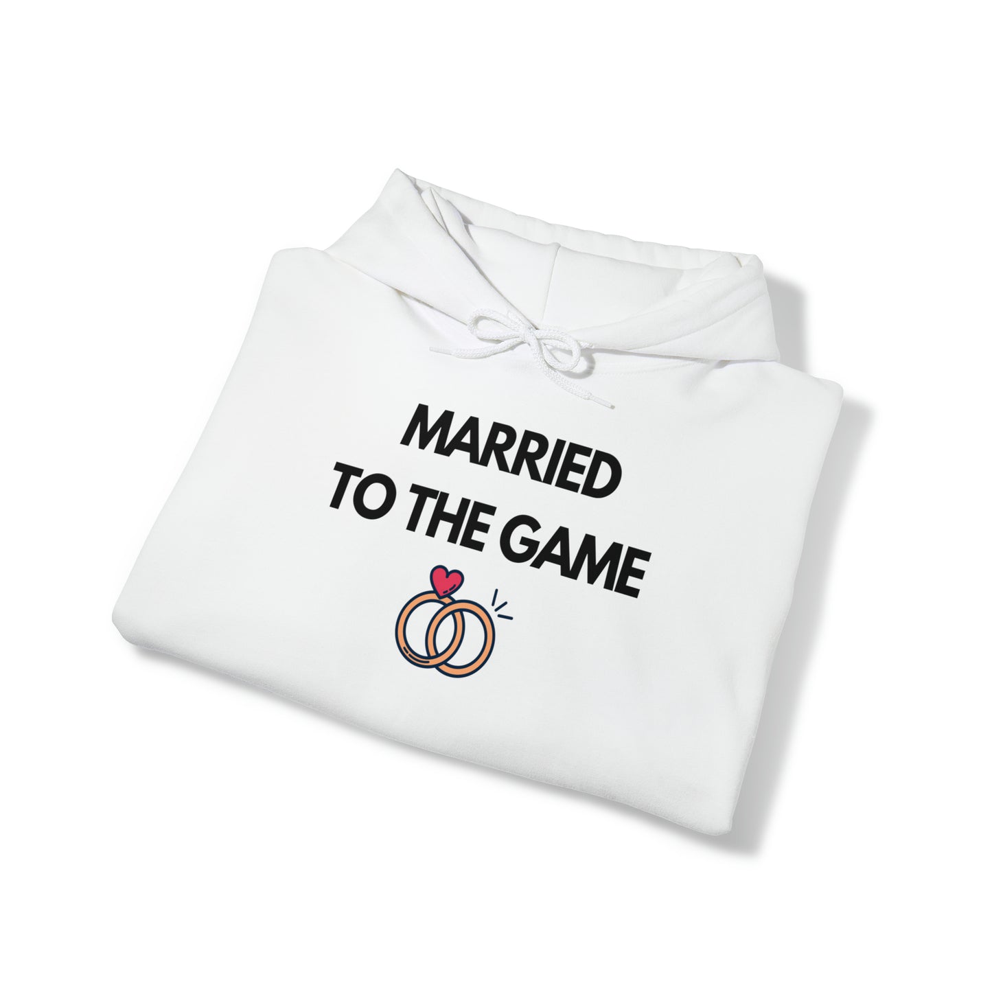 Married To The Game Hoodie - Unisex Heavy Blend™ Hooded Sweatshirt