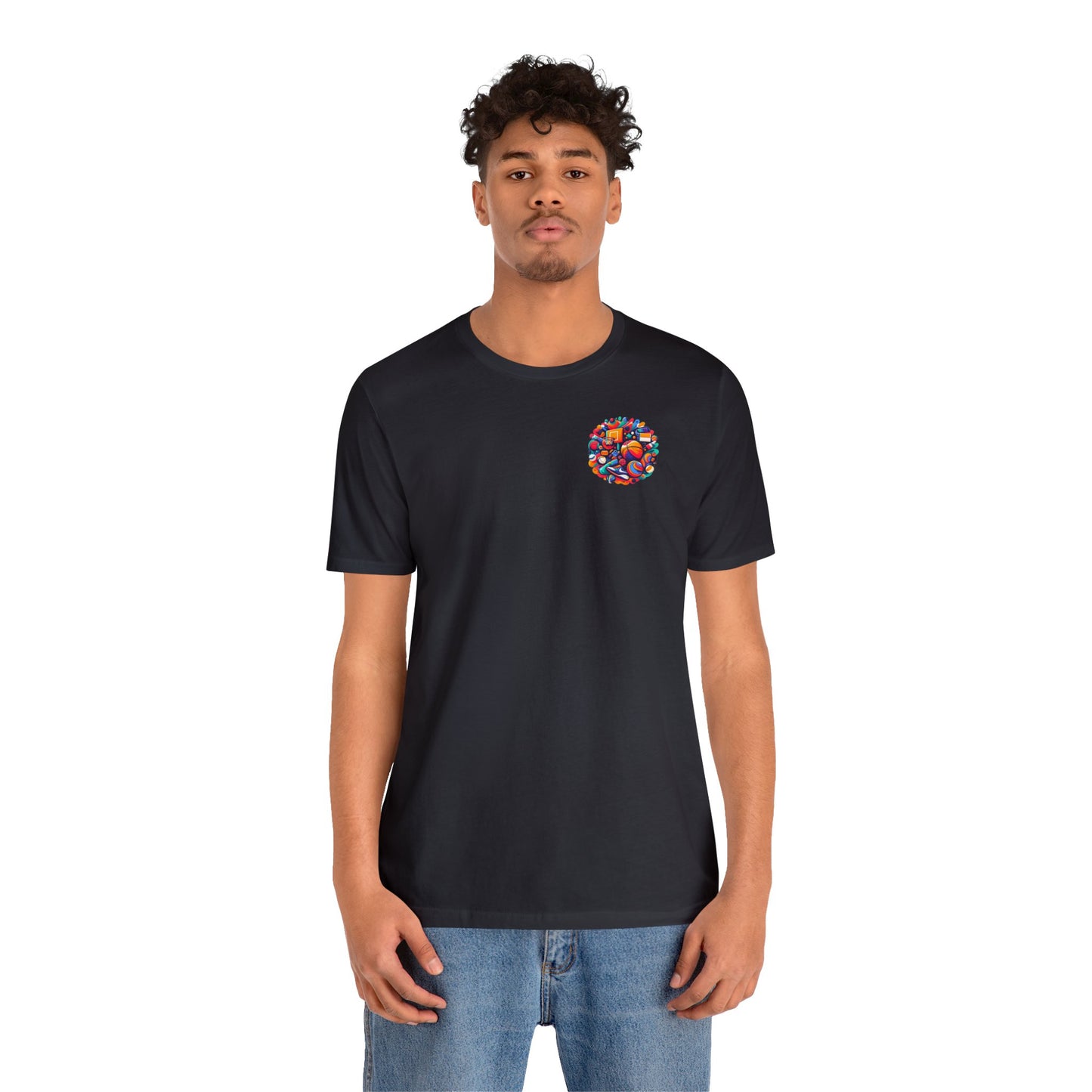 Hoop Hysteria Tee - Unisex Jersey Short Sleeve Tee