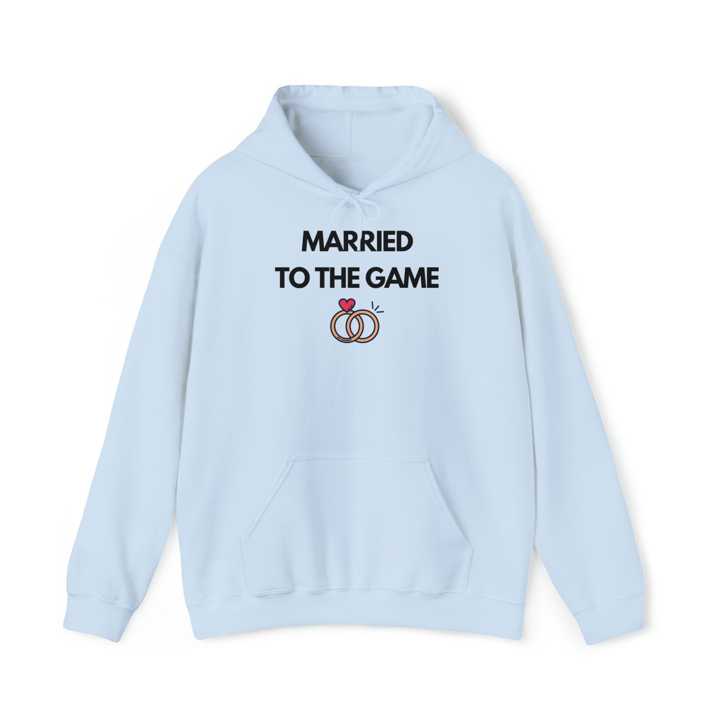 Married To The Game Hoodie - Unisex Heavy Blend™ Hooded Sweatshirt