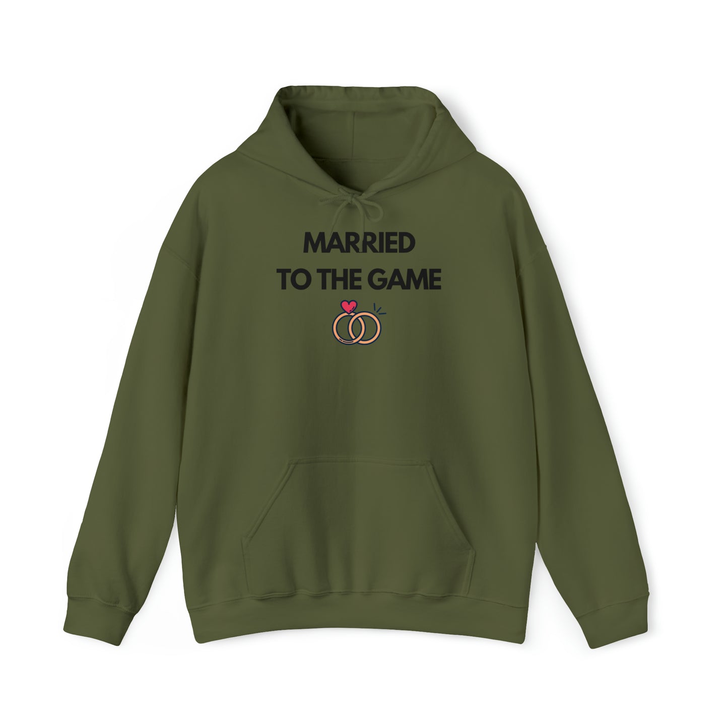 Married To The Game Hoodie - Unisex Heavy Blend™ Hooded Sweatshirt
