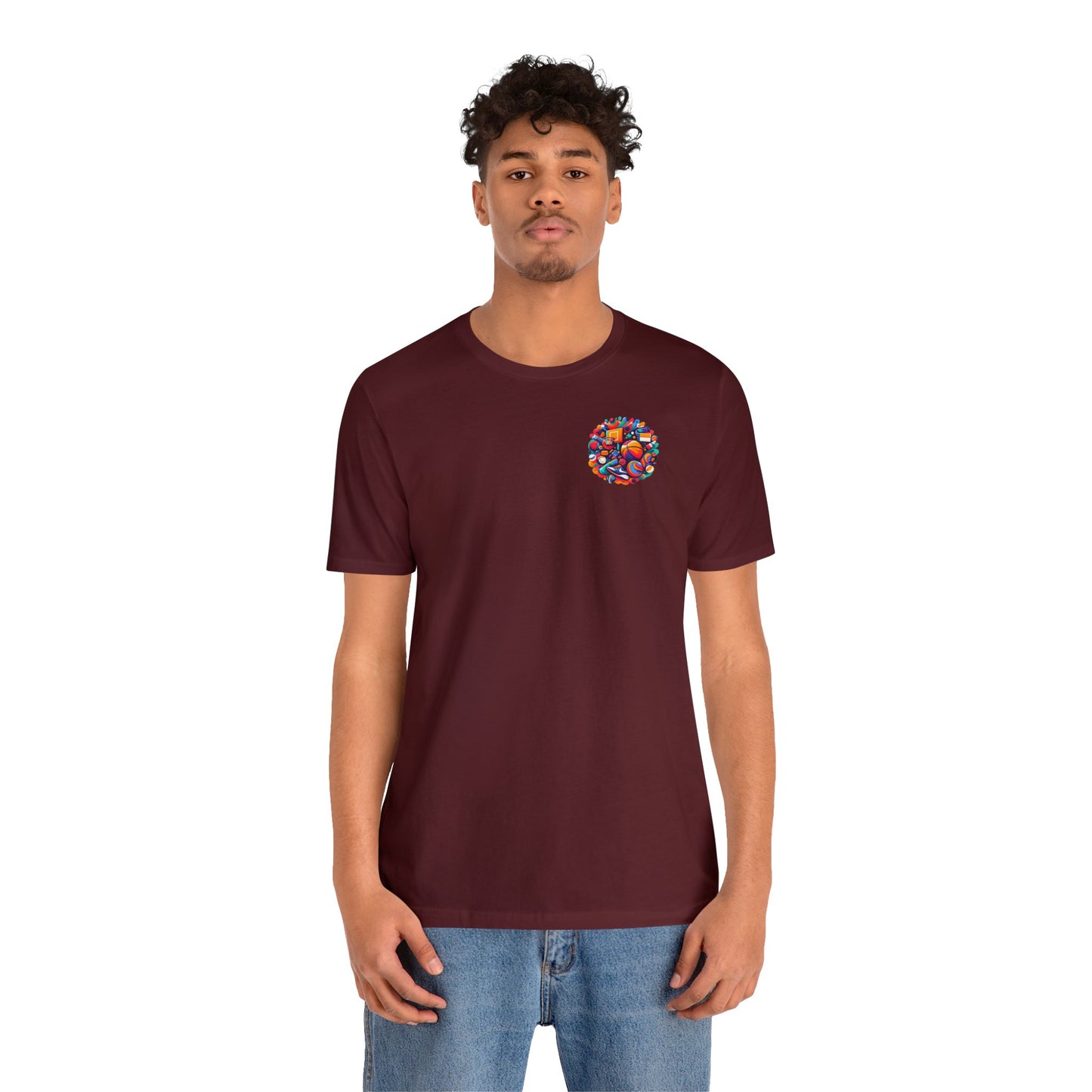 Hoop Hysteria Tee - Unisex Jersey Short Sleeve Tee