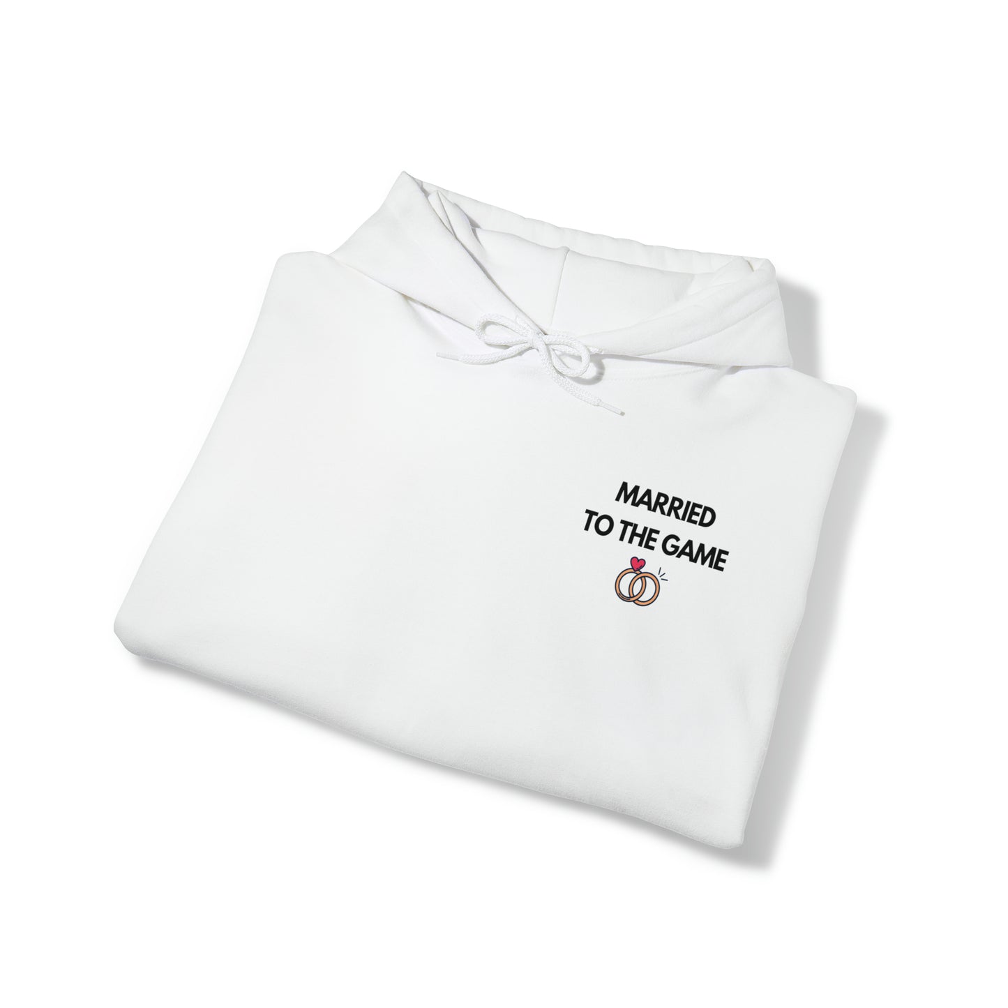 Married To The Game Small Logo Hoodie - Unisex Heavy Blend™ Hooded Sweatshirt