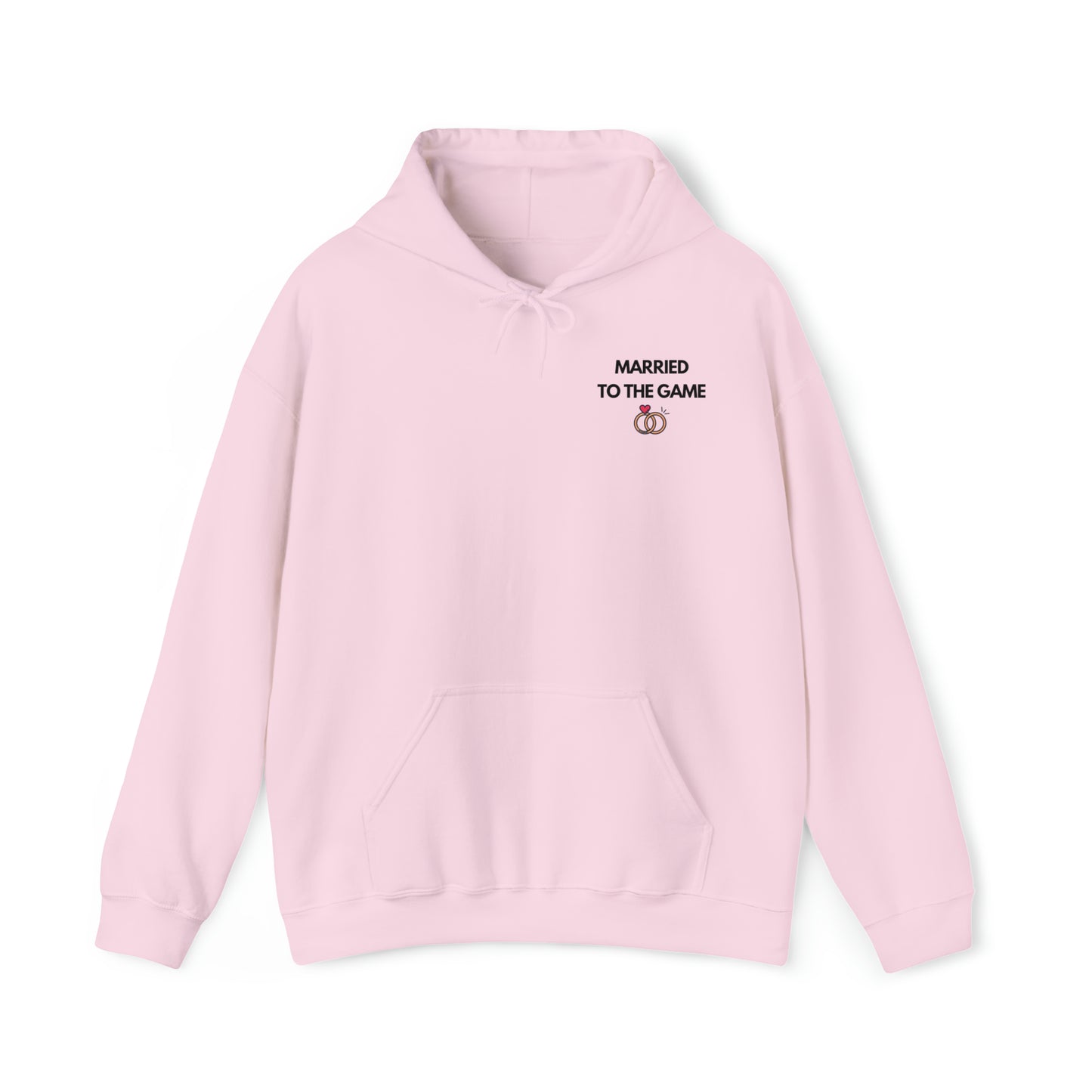 Married To The Game Small Logo Hoodie - Unisex Heavy Blend™ Hooded Sweatshirt