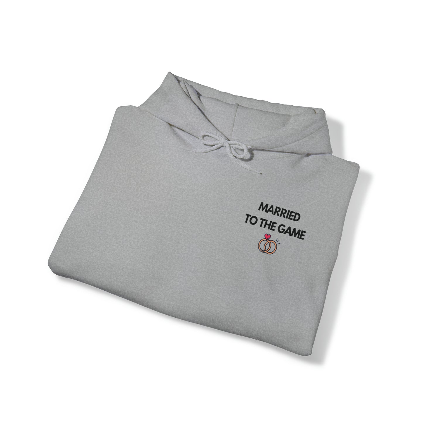 Married To The Game Small Logo Hoodie - Unisex Heavy Blend™ Hooded Sweatshirt