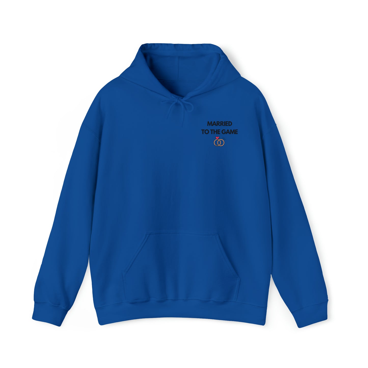 Married To The Game Small Logo Hoodie - Unisex Heavy Blend™ Hooded Sweatshirt