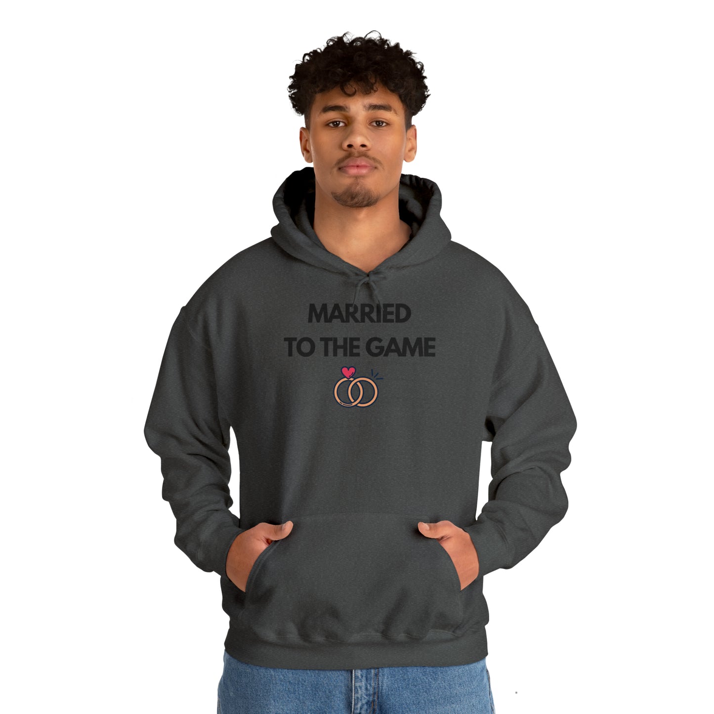 Married To The Game Hoodie - Unisex Heavy Blend™ Hooded Sweatshirt
