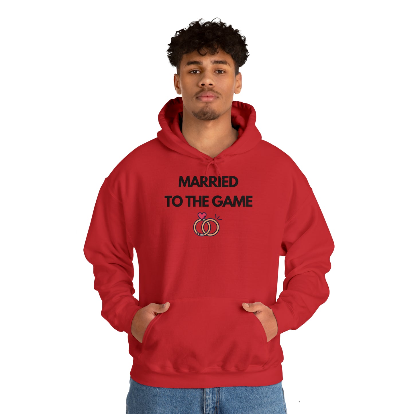 Married To The Game Hoodie - Unisex Heavy Blend™ Hooded Sweatshirt
