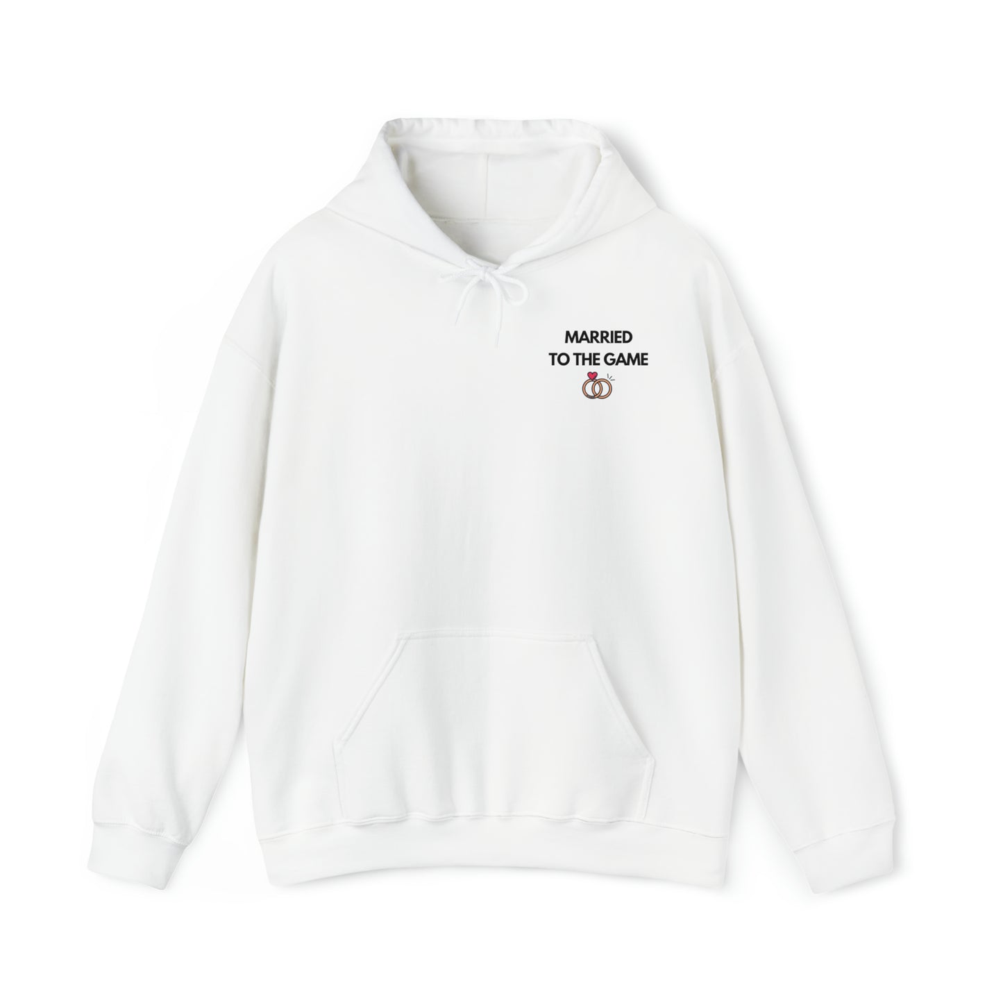 Married To The Game Small Logo Hoodie - Unisex Heavy Blend™ Hooded Sweatshirt