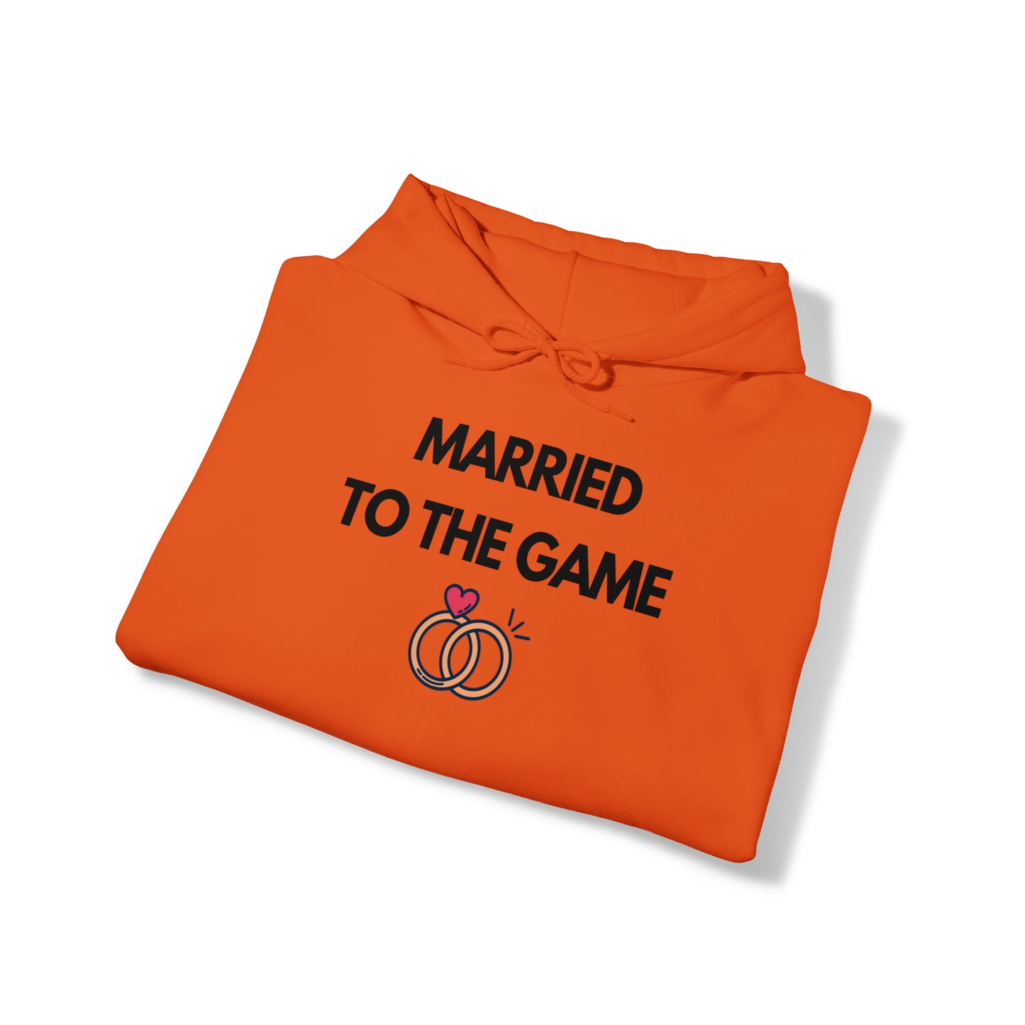 Married To The Game Hoodie - Unisex Heavy Blend™ Hooded Sweatshirt