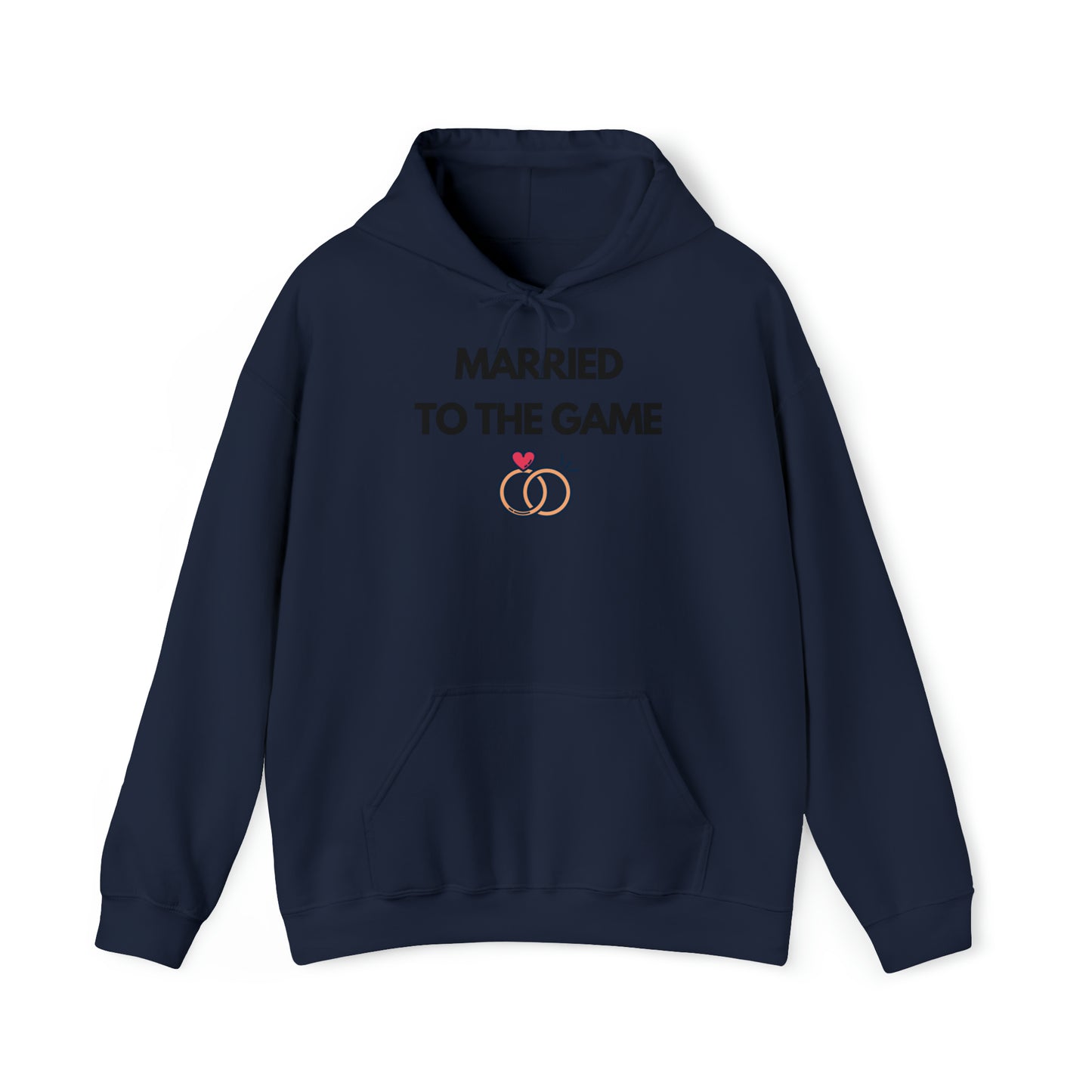 Married To The Game Hoodie - Unisex Heavy Blend™ Hooded Sweatshirt