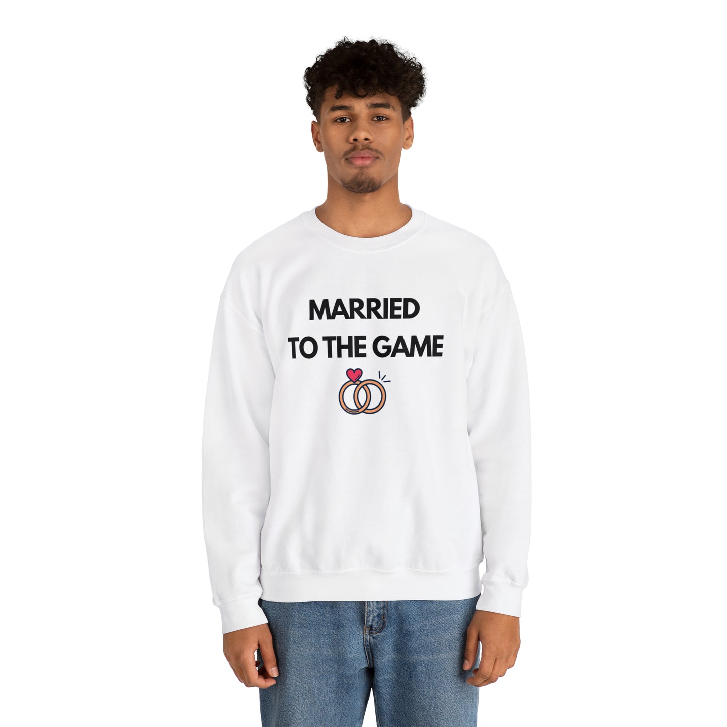 Married To The Game - Unisex Heavy Blend™ Crewneck Sweatshirt