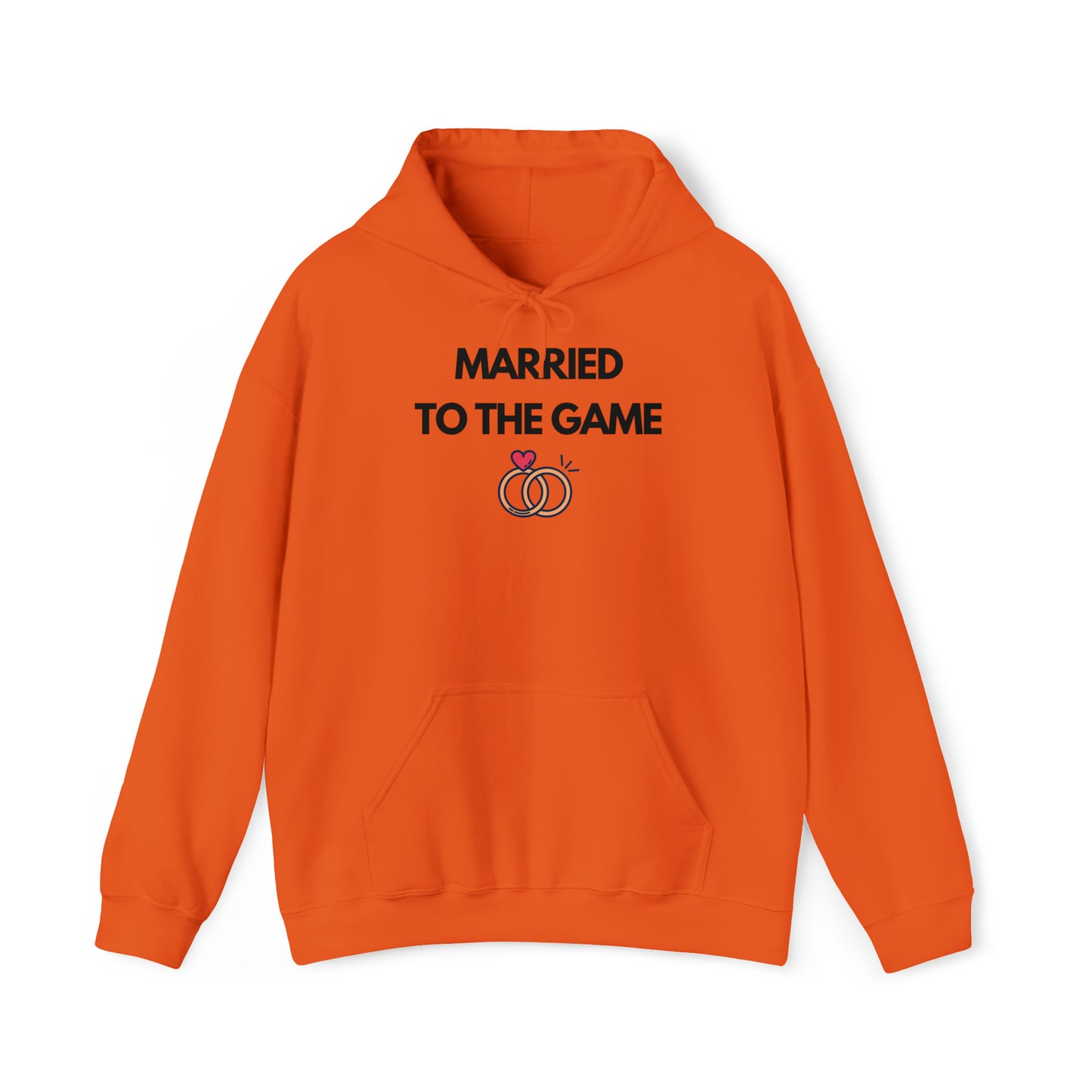 Married To The Game Hoodie - Unisex Heavy Blend™ Hooded Sweatshirt