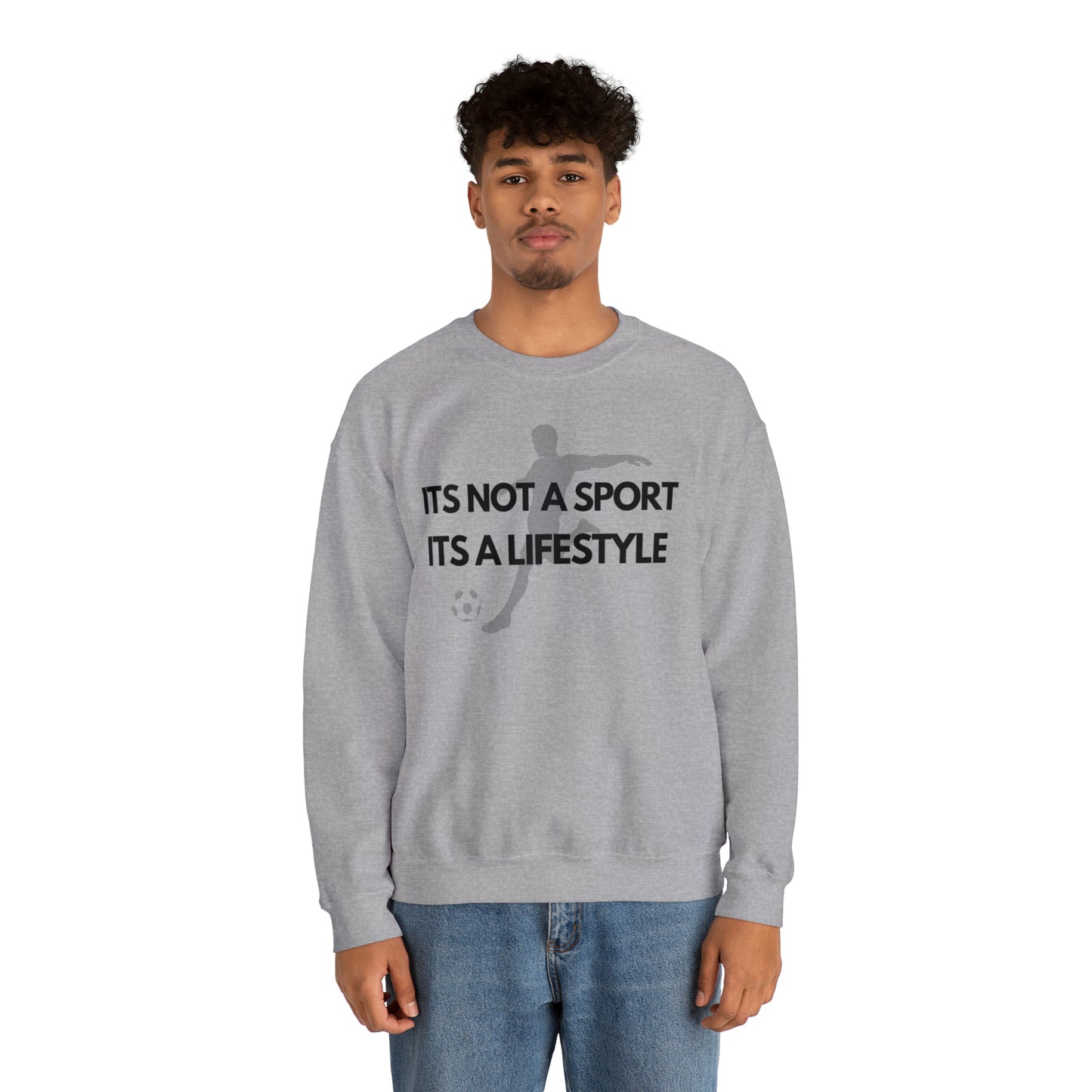 Not A Sport Crewneck - Unisex Heavy Blend™ Crewneck Sweatshirt