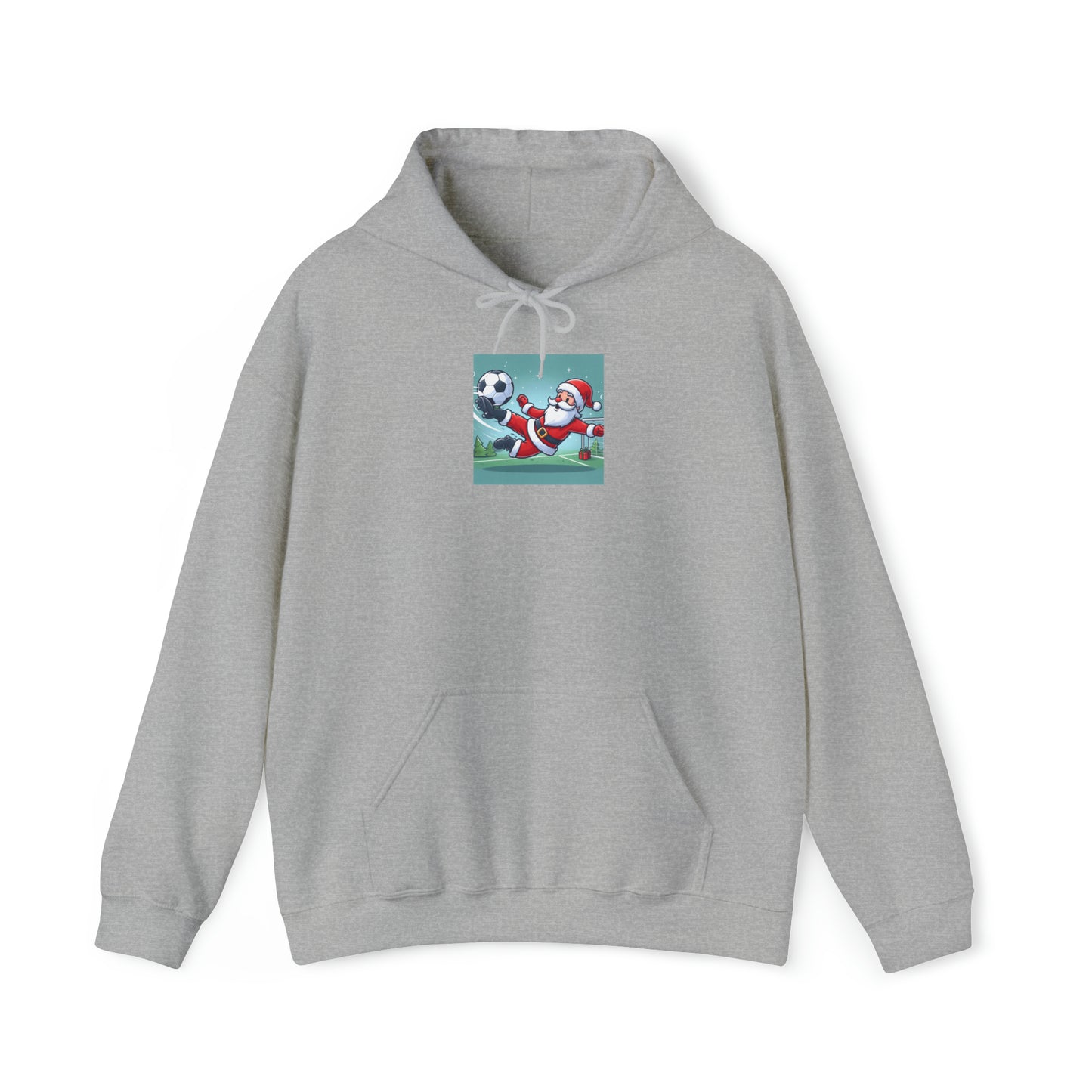 Santa Bicycle Kick Hoodie - Unisex Heavy Blend™ Hooded Sweatshirt