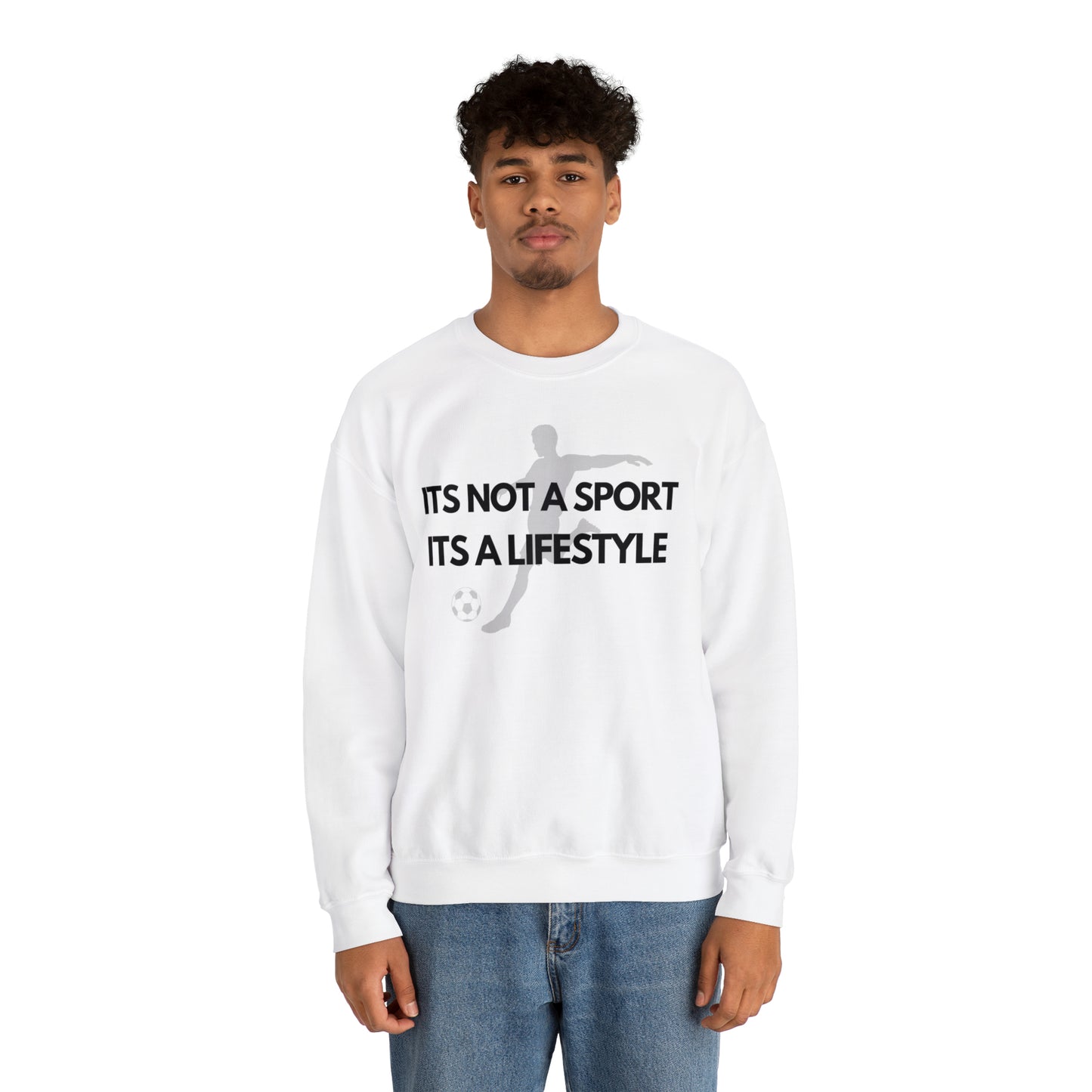 Not A Sport Crewneck - Unisex Heavy Blend™ Crewneck Sweatshirt