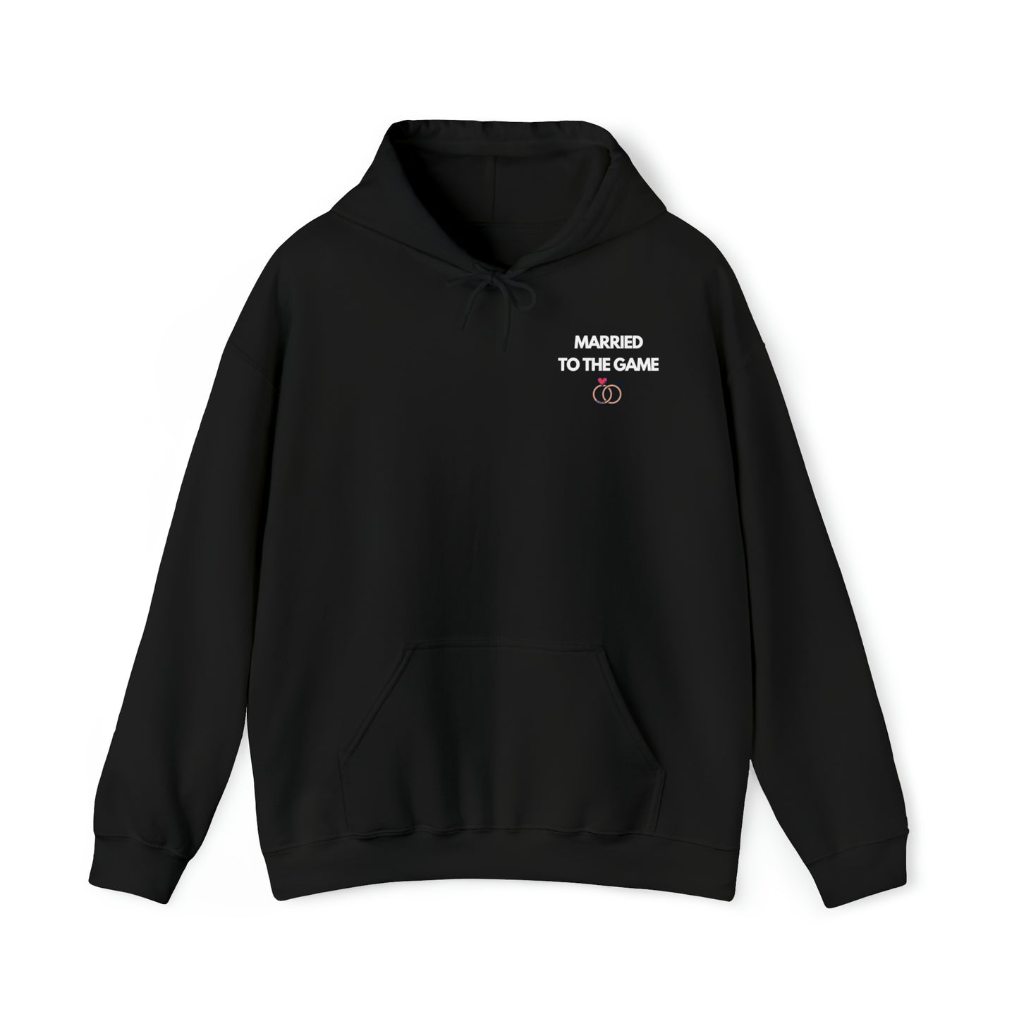 Married To The Game Small Logo Hoodie - Unisex Heavy Blend™ Hooded Sweatshirt
