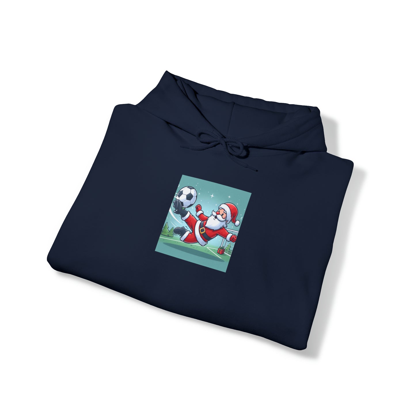 Santa Bicycle Kick Hoodie - Unisex Heavy Blend™ Hooded Sweatshirt