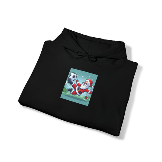 Santa Bicycle Kick Hoodie - Unisex Heavy Blend™ Hooded Sweatshirt